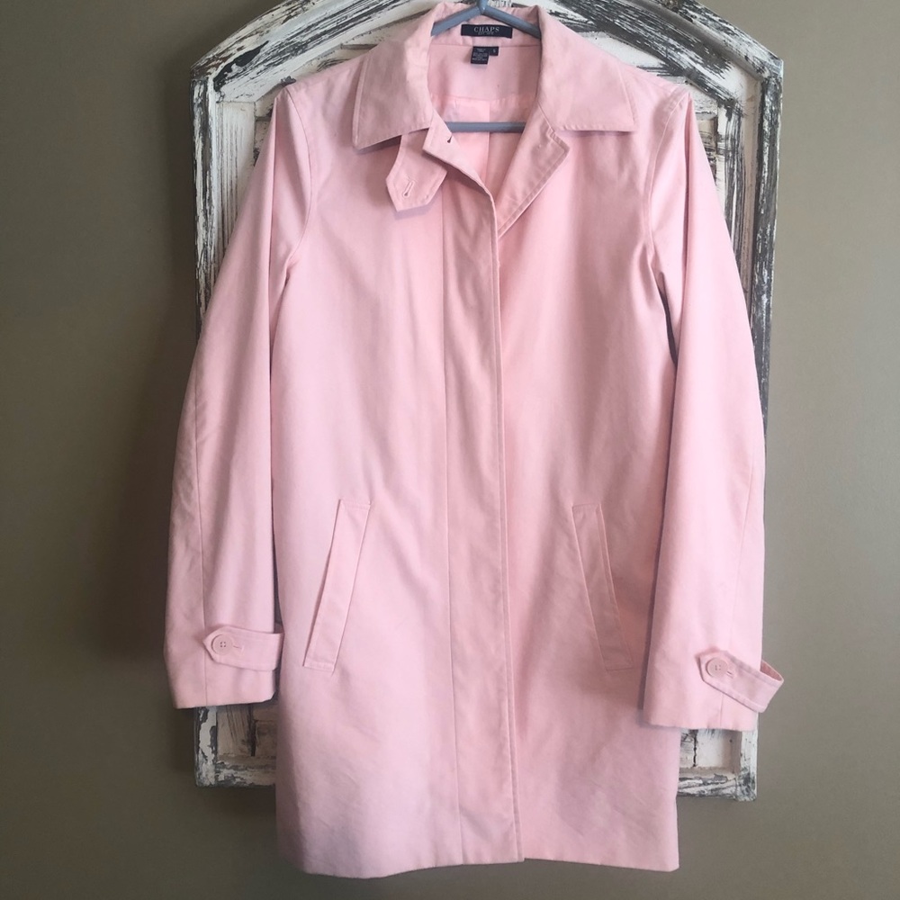 Pink Chaps Over Coat